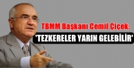 'Tezkereler yarın gelebilir'