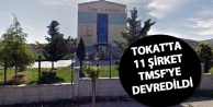 Tokat'ta 11 şirket TMSF'ye devredildi