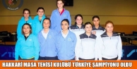 Türkiye Şampiyonu Oldu