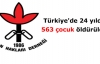 Türkiye'de 24 yılda 563 çocuk öldürüldü
