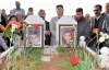 Uğur ve babası mezarı başında anıldı
