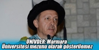 ÜNİVDER: Marmara Üniversitesi mezunu olarak gösterilemez