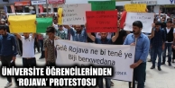 Üniversite Öğrencilerinden ‘Rojava’ Protestosu