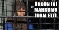 Ürdün iki mahkumu idam etti