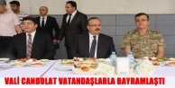 Vali Canbolat Vatandaşlarla Bayramlaştı