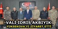 Vali İdris Akbıyık Yüksekova'yı Ziyaret Etti