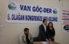 Van Göç-Der kongreye gitti