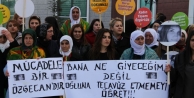 Van’da kadınlar ‘Özgecan’ın katledilmesini...