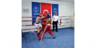  Van'da Kick Boks İl Şampiyonası Heyecanı