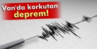 Van’da korkutan deprem!