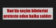 Van'da Seçim Protestosu