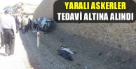 Yaralı Askerler Tedavi Altına Alındı 