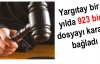 Yargıtay 923 bin dosyayı karara bağladı