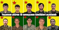 Yaşamını yitiren 10 savaşçının kimlikleri açıklandı