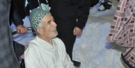 Yaşlı adam donmak üzereyken bulundu