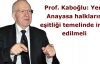 Yeni Anayasa halkların eşitliği temelinde inşa...