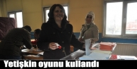 Yetişkin oyunu kullandı