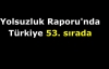 Yolsuzluk Raporu'nda Türkiye 53. sırada