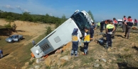 Yozgat'ta otobüs devrildi: 3 ölü, 15 yaralı