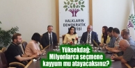 Yüksekdağ: Milyonlarca seçmene kayyum mu atayacaksınız?