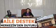 Yüksekova aile destek merkezinden duyuru