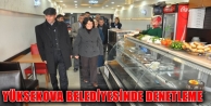Yüksekova belediyesinde denetleme