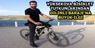 Yüksekova Bisiklet tutkunlarından Dilimli Barajı'na...