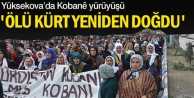 Yüksekova Kobanê için Yürüdü