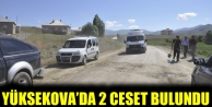 Yüksekova’da 2 Ceset Bulundu