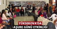 Yüksekova'da aşure günü etkinliği