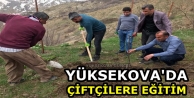 Yüksekova'da Çiftçilere Eğitim
