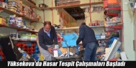 Yüksekova'da Hasar Tespit Çalışmaları Başladı