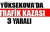 Yüksekova'da Kaza: 3 Yaralı