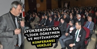 Yüksekova'da Öğretmenlere Konferans Verildi
