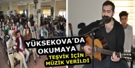 Yüksekova’da Okumaya Teşvik için Müzik Verildi