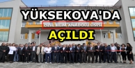 Yüksekova'da Özel Bilim Anadolu Lisesi Açıldı