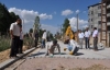 Yüksekova'da Parke Taşı Döşeme Çalışması