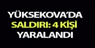 Yüksekova'da top atışları başladı: 4 yaralı