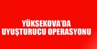 Yüksekova'da Uyuşturucu Operasyonu