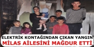 Yüksekova'da yangın