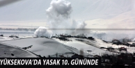 Yüksekova'da Yasak 10. Gününde