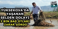 Yüksekova’da Yaşanan Selden Dolayı 3 Bin Bağ...