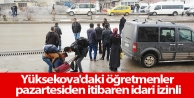 Yüksekova'daki öğretmenler pazartesiden itibaren...