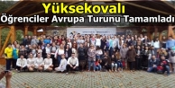 Yüksekovalı Öğrenciler Avrupa Turunu Tamamladı
