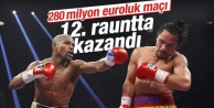 Yüzyılın boks maçını Floyd Mayweather kazandı