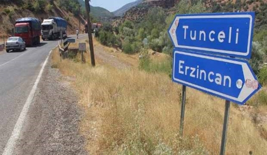 Tunceli- Erzincan ve Ovacık karayolu ulaşıma açıldı