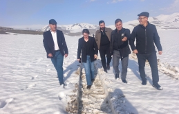 Yüksekova Belediyesi Eşbaşkanı Çalışmaları Yerinde İnceledi