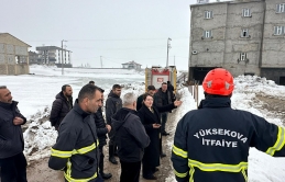 Yüksekova’da Sağanak Yağış Su Baskınlarına Neden Oldu