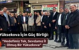 Yüksekova İçin Güç Birliği: “Hedefimiz Tek, Sevdamız İl Olmuş Bir Yüksekova”