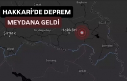 Hakkari Merkezde Hafif Şiddetli Deprem